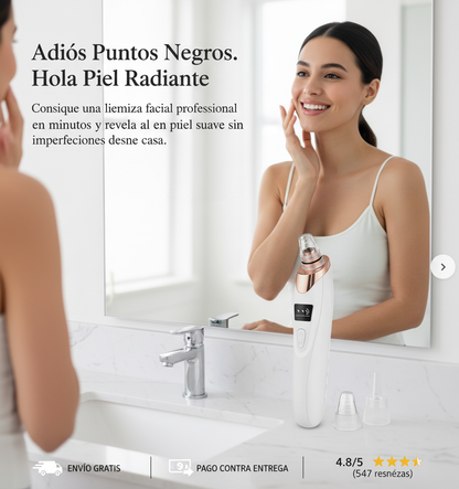 Succionador de limpieza facial