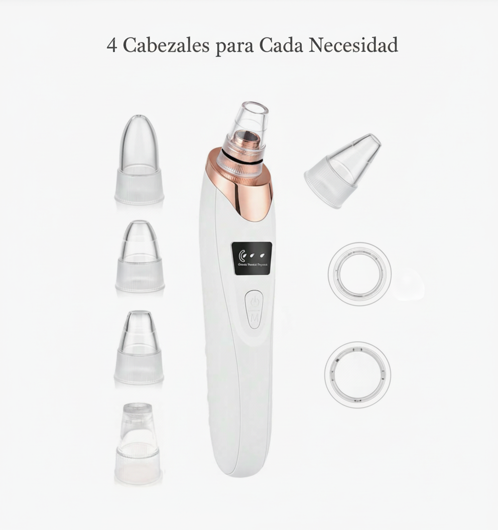 Succionador de limpieza facial